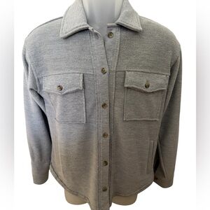 THREAD & SUPPLY Gray Button Down Sweater Jacket Front Pockets Women XS